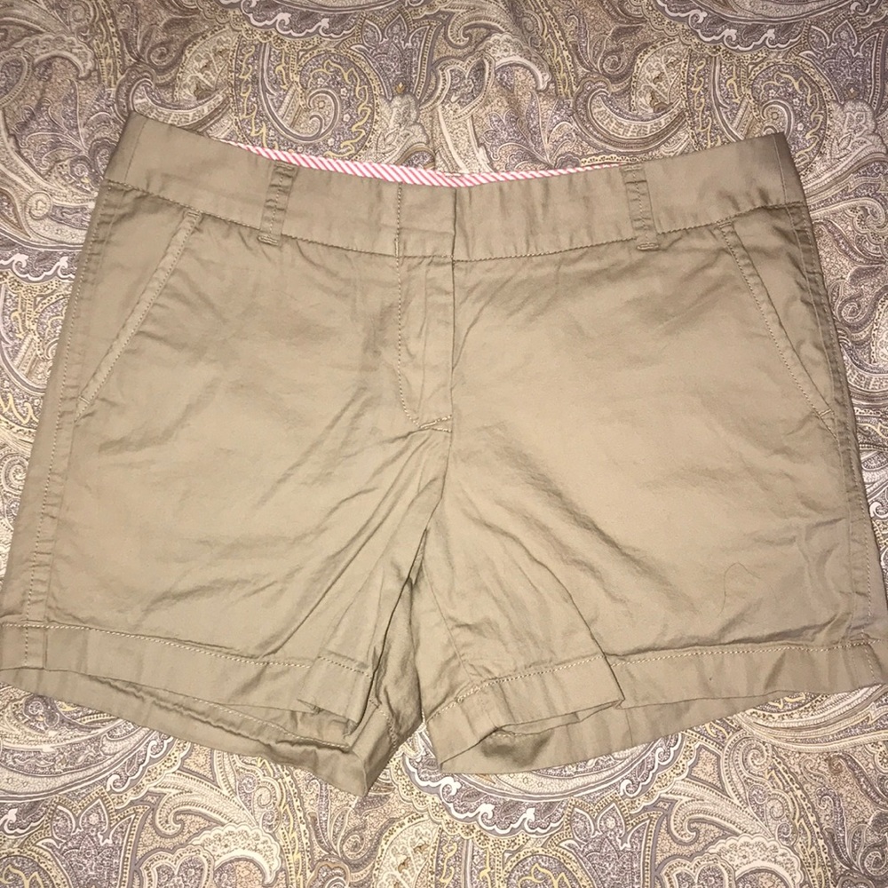 J. Crew Khaki 5” Chino Shorts